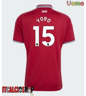 Manchester United Leny Yoro #15 Prima Maglia 2026-27 Manica Corta